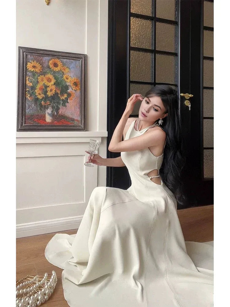 Wholesale Pretty Sheath Scoop Ankle Length Prom Dresses Simple Evening Dress gowns evening dresses 
